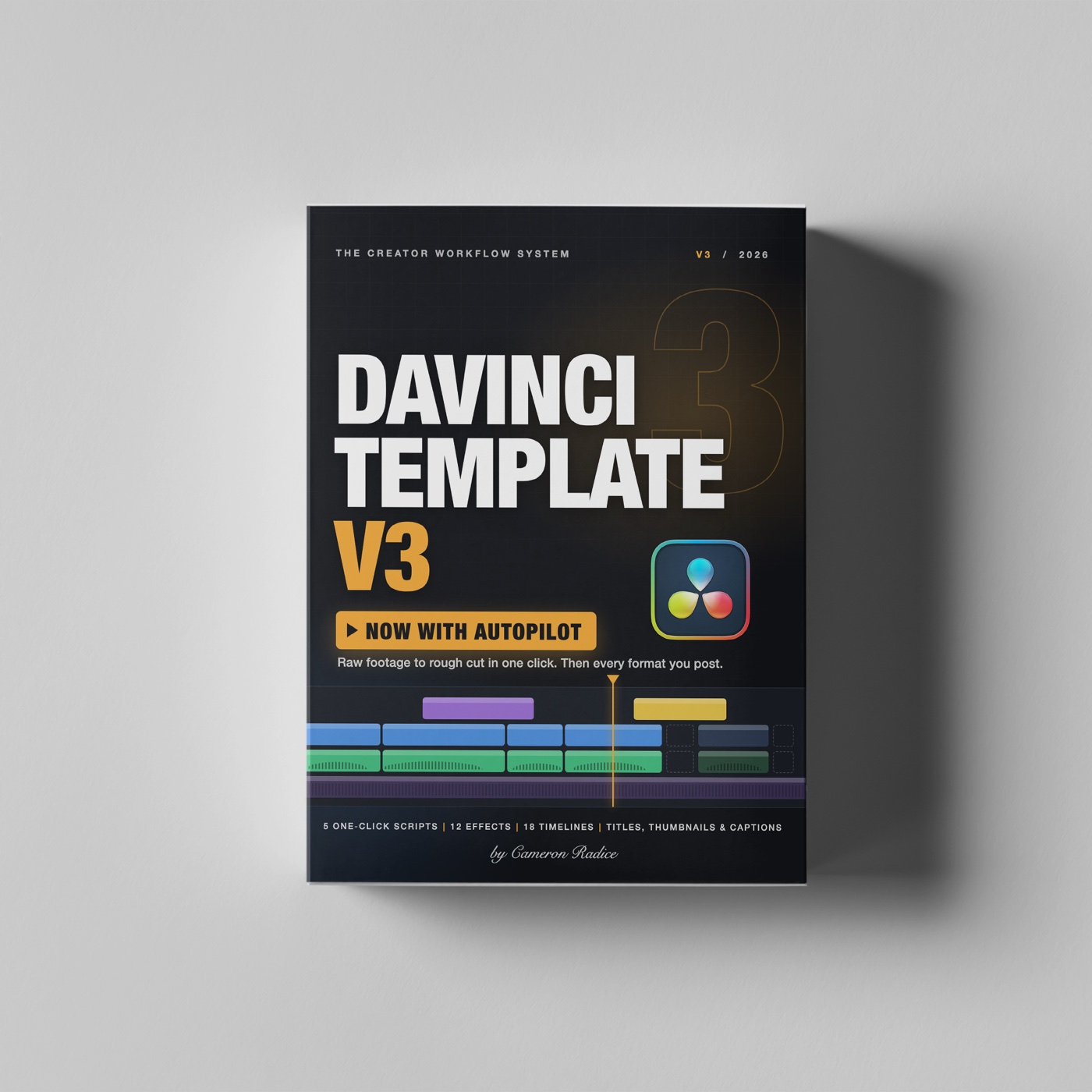 DaVinci Template V3 box